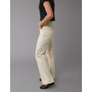 AE77 American Eagle The Stovepipe Selvedge Denim Pant Women Size 30 Straight NWT